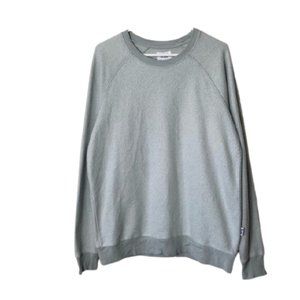 Feat blanketblend crewneck pullover sweater gray green women's M